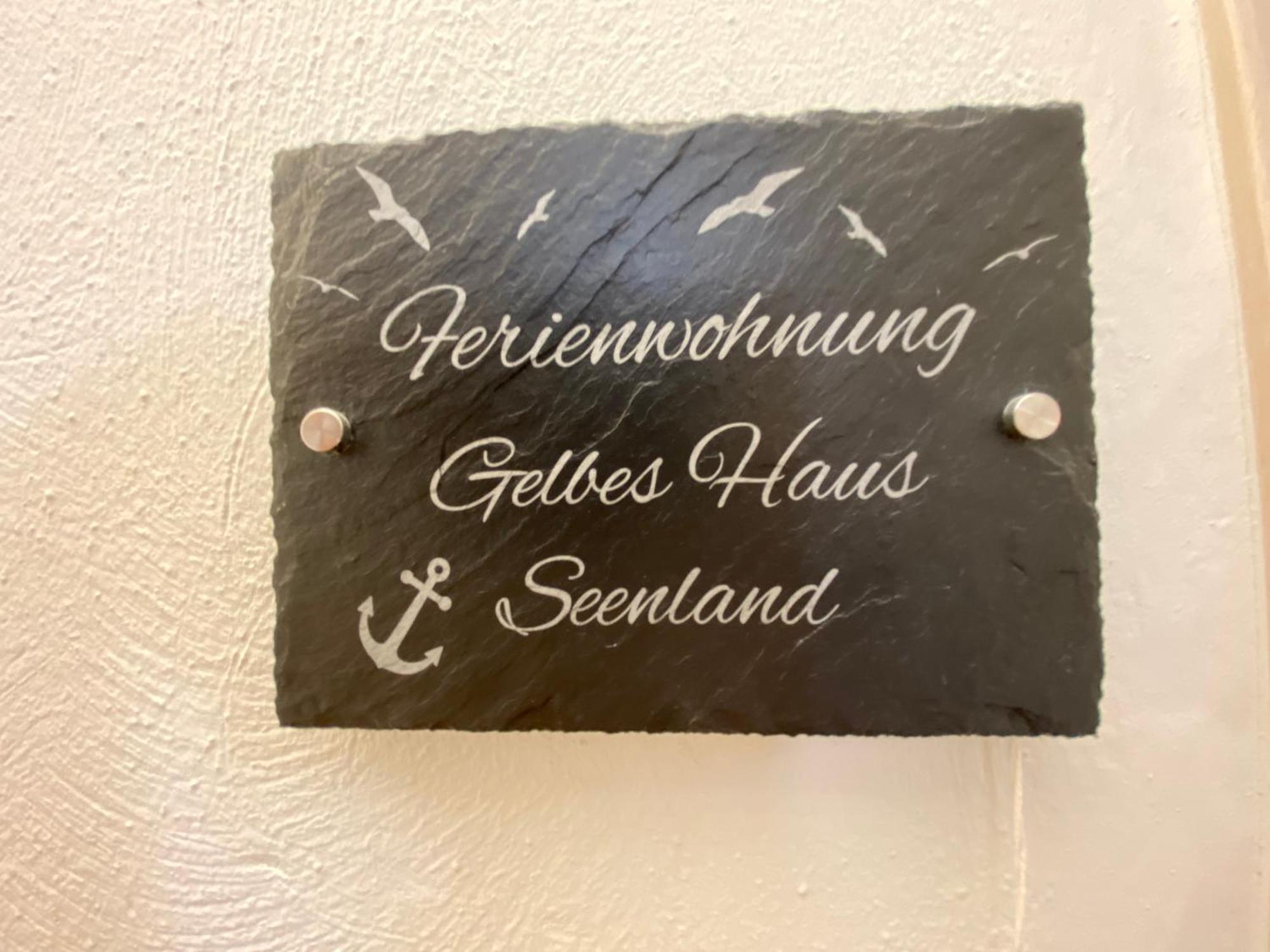Gelbes Haus Seenland Ferienwohnungen Xl Elsterheide Екстериор снимка